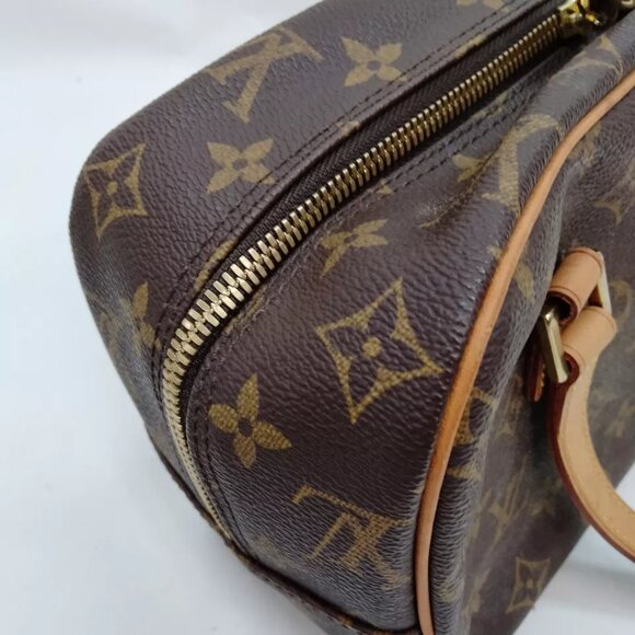 Louis Vuitton LV Hand Bag Cite MM Brown Monogram 633-022825 - Picture 10 of 16